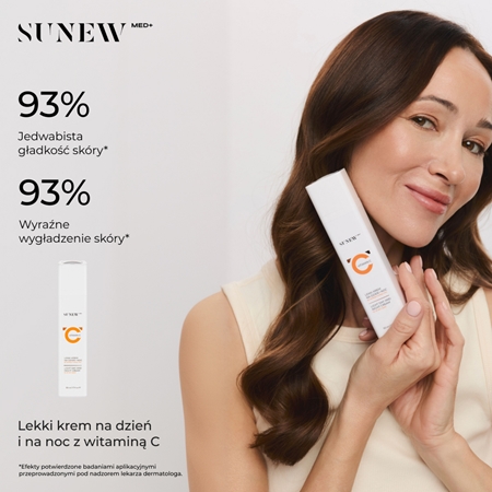 SUNEWMED+ Lightweight Vitamin C Face Cream Day & Night lekki krem do twarzy z witaminą C na dzień i noc