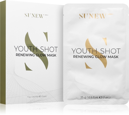 SUNEWMED+ Youth Shot Regenerating Glow Face Sheet Mask regenerating glow face sheet mask
