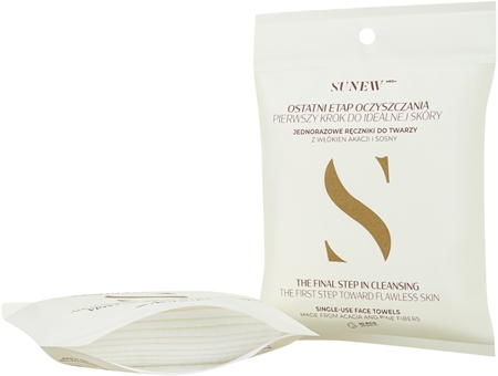 SUNEWMED+ Single-use Face Towels single-use face towels made from acacia and pine fibers