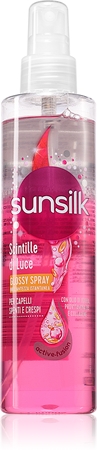 Sunsilk Sparks Of Light feuchtigkeitsspendendes Spray für die Haare für glänzendes und geschmeidiges Haar