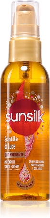 Sunsilk Sparks Of Light Niisutav õli säravate ja pehmete juuste jaoks