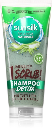 Sunsilk Detox champô de limpeza desintoxicante com aloe vera