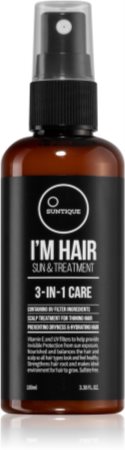 Champagne ru Jernbanestation SUNTIQUE I´M HAIR Sun & Treatment Solcreme til hår og hovedbund | notino.dk