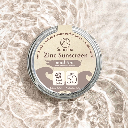 Suntribe Zinc Sunscreen Mineral Protection Face and Body Cream SPF 50