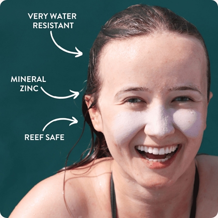 Suntribe Zinc Sunscreen Mineral Protection Face and Body Cream SPF 50