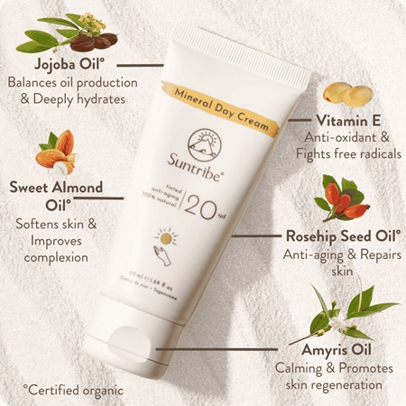 Suntribe Mineral Day Cream Mineral Cream day