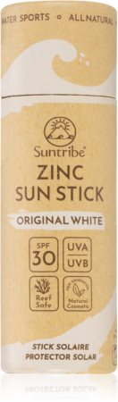 Suntribe Sports Zinc Stick stick mineral protetor para as áreas sensíveis SPF 30