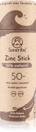 Suntribe Sports Zinc Stick stick protettivo minerale per zone sensibili SPF 50