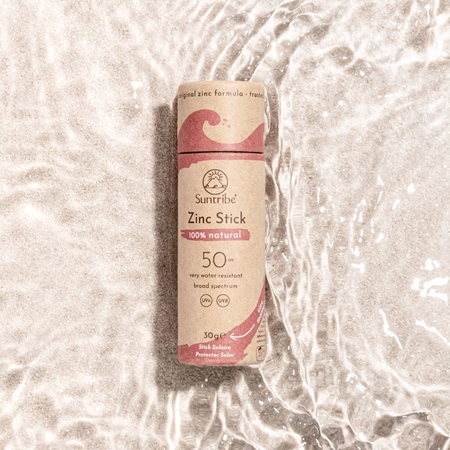 Suntribe Sports Zinc Stick stick protettivo minerale per zone sensibili SPF 50