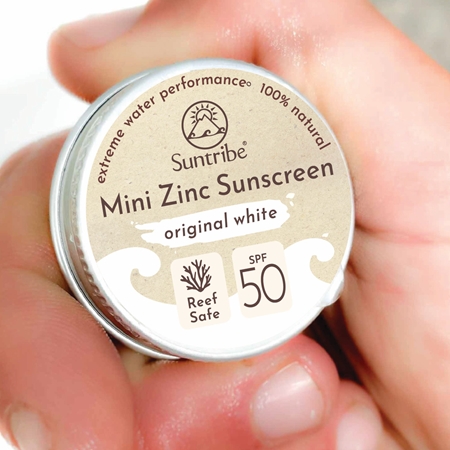 Suntribe Mini Zinc Sunscreen mineralny krem ochronny do twarzy i ciała SPF 50