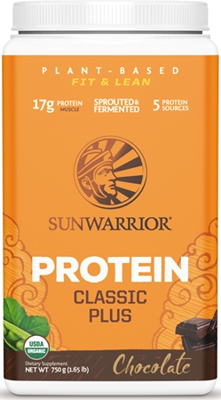 Sunwarrior Protein Classic Plus rostlinný protein v BIO kvalitě