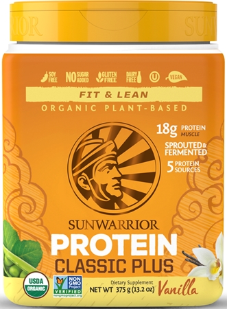 Sunwarrior Protein Classic Plus rostlinný protein v BIO kvalitě