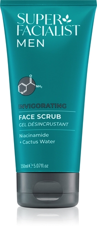 Super Facialist For Men Invigorating Glättendes Gesichtspeeling für Herren