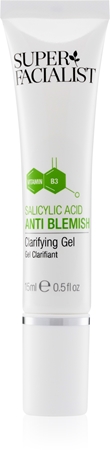 Super Facialist Salicylic Acid Anti Blemish vietinio poveikio gelis nuo aknės odos netobulumams šalinti