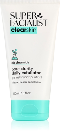 Super Facialist Clearskin Niacinamide Eksfolierende ansigtsrens til problematisk hud