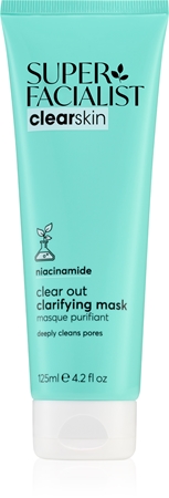 Super Facialist Clearskin Niacinamide Rensemaske Til fedtet og problematisk hud