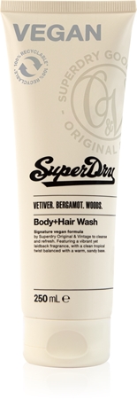 Superdry Vetiver. Bergamot. Woods. żel pod prysznic i szampon 2w1