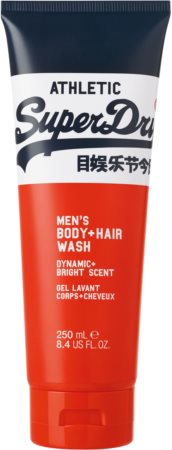 Verwarren Corporation Nylon Superdry Athletic Body and Hair Shower Gel for Men | notino.ie