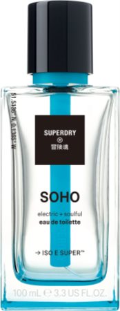 Superdry Iso E Super Soho woda toaletowa dla mężczyzn