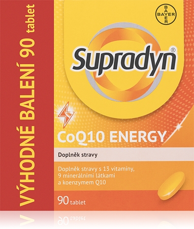 Supradyn CoQ10 Energy tablety pro podporu imunity, snížení míry únavy a vyčerpání