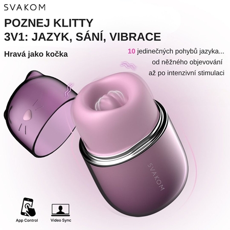 Svakom Klitty stimulátor klitorisu