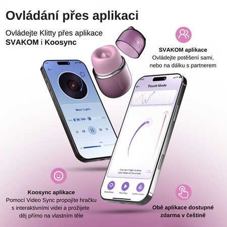 Svakom Klitty stimulátor klitorisu