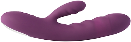 Svakom Avery Powerful Thrusting Vibrator mit Klitoris-Stimulator