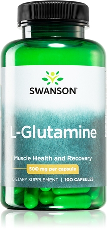 Swanson L-Glutamine podpora tvorby svalové hmoty
