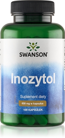 Swanson Inozytol kapsułki do prawidłowego funkcjonowania serca i mózgu