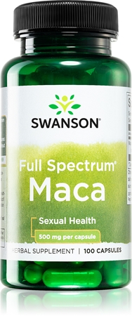 Swanson Full Spectrum® Maca podpora potence a vitality