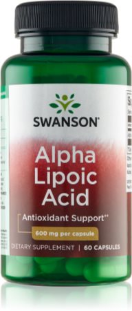 Swanson Alpha Lipoic Acid kapsułki do ochrony komórek przed stresem oksydacyjnym