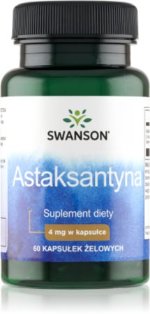 Swanson Astaksantyna kapsułki do ochrony komórek przed stresem oksydacyjnym