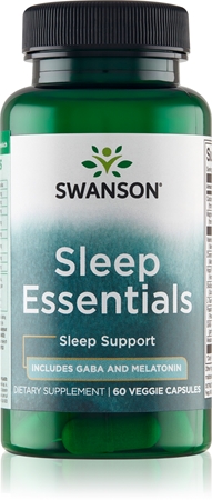 Swanson Sleep Essentials kapsułki na poprawę snu i regeneracji