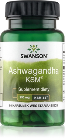 Swanson Ashwagandha KSM® wspomaganie potencji i witalności