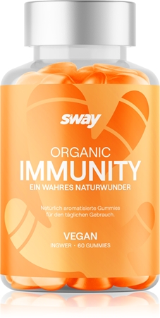 sway Organic immunity Weichkapseln zum Kauen mit Pflanzenextrakten