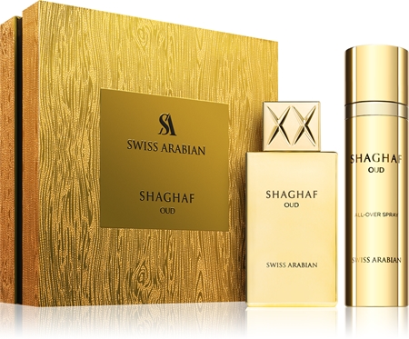 swiss arabian shaghaf oud woda perfumowana 75 ml   zestaw  