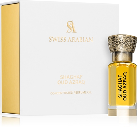 Swiss Arabian Shaghaf Oud Azraq parfümiertes öl Unisex