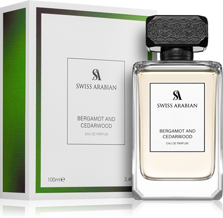 Swiss Arabian Bergamot and Cedarwood parfémovaná voda pro muže