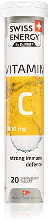 Swiss Energy Vitamin C 1000mg šumivé tablety | notino.sk