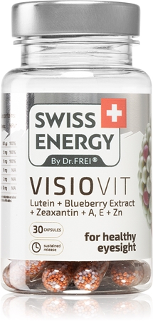 Swiss Energy Visiovit kapsle pro podporu zdraví zraku