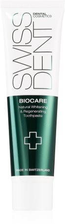 Swissdent Biocare Natural Whitening and Regenerating pasta dentífrica regeneradora con efecto blanqueador