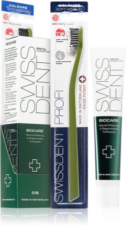 Swissdent Biocare Combo Pack set pentru îngrijirea dentară