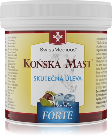 SwissMedicus Koňská mast FORTE chladivá Salbe
