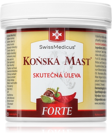SwissMedicus Koňská mast FORTE hřejivá Salbe