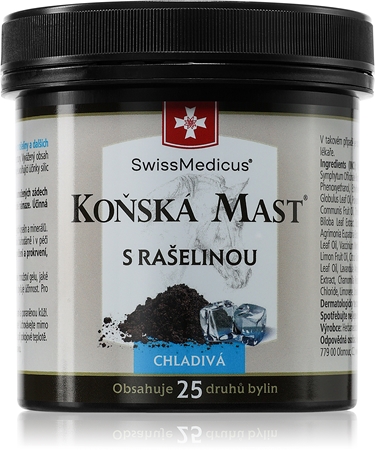 SwissMedicus Koňská mást s rašelinou chladivá мазь