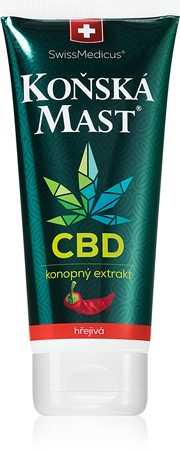 SwissMedicus Horse ointment with CBD warm zsír melegítő hatású