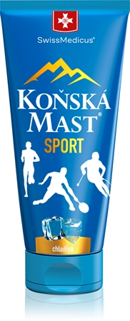 SwissMedicus Mast SPORT chladivá hladilni gel za pomiritev utrujenih in bolečih mišic