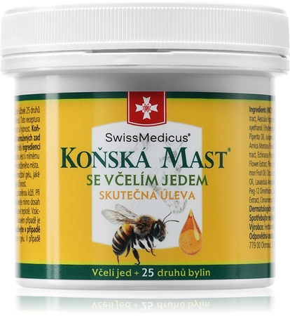 SwissMedicus Koňská mást se včelím jedem mast