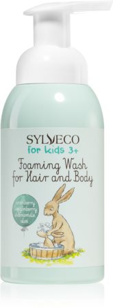 Sylveco For Kids gyengéd habos gél haj és test