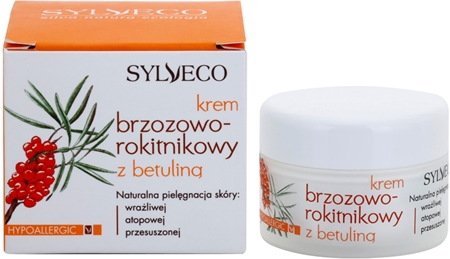 Sylveco Face Care Brzozowo-rokitnikowy hranilna obnovitvena krema za suho in atopijsko kožo